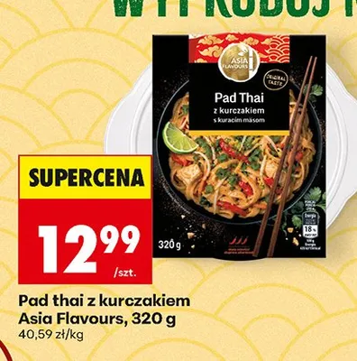 Pad thai z kurczakiem Asia Flavours promocja w Biedronka