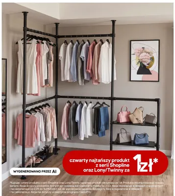 System modułowy Shopline i Lony/Twinny promocja w Castorama