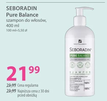 Szampon do włosów promocja w Hebe