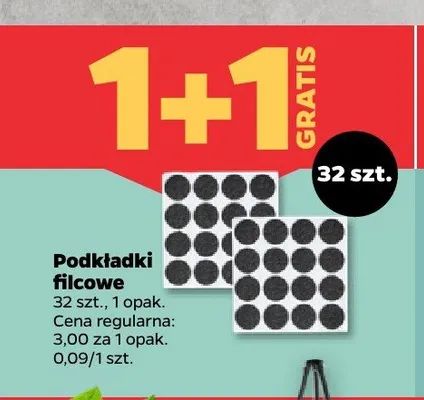 Podkładki filcowe promocja w Netto