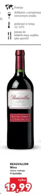 Wino Beauvillon promocja w Kaufland