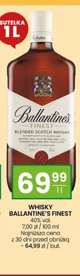 Whisky Ballantine's Finest promocja w Twój Market