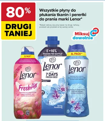 Płyn do płukania Lenor Spring Awakening promocja w Carrefour