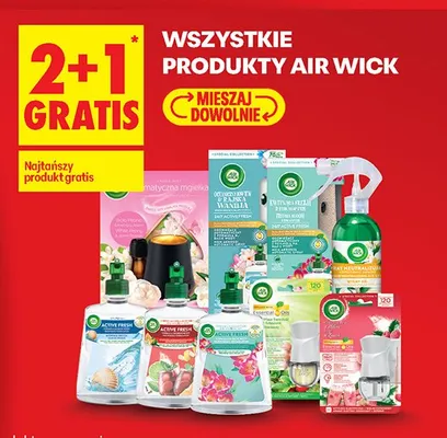 Wszystkie produkty 2+1 GRATIS promocja w Biedronka