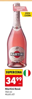 Wino musujące Rosé promocja w Biedronka