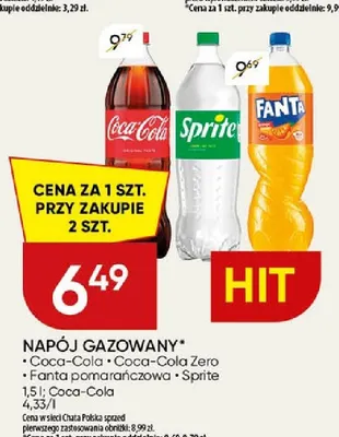 Napój gazowany Fanta pomarańczowa promocja w Chata Polska