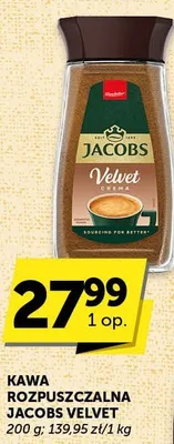Kawa rozpuszczalna Jacobs Velvet promocja w Groszek