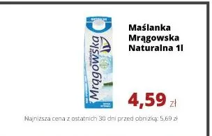 Maślanka Mrągowska Naturalna promocja w Torimpex Toruńska Sieć Sklepów Spożywczych