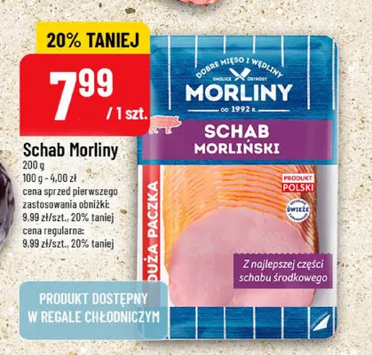 Schab Morliński Morliny promocja w POLOmarket