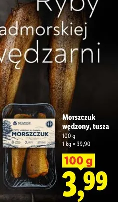 Morszczuk wędzony, tusza promocja w Lidl