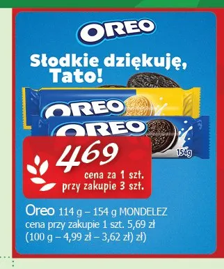 Ciastka Oreo promocja w CEZAR Delikatesy