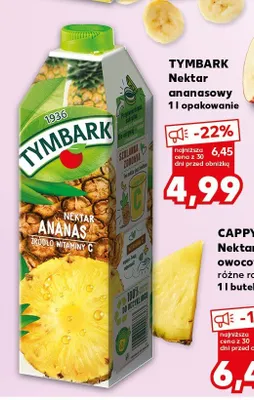Nektar ananasowy promocja w Kaufland