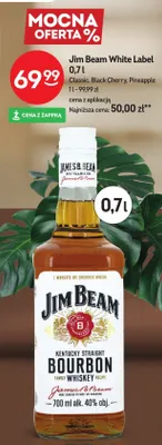 Whisky Jim Beam White Label Black Cherry promocja w Żabka