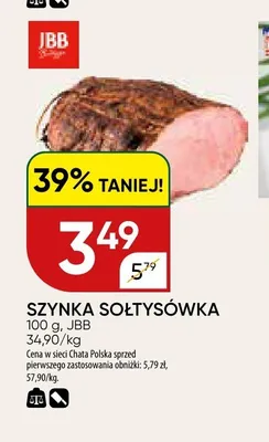Szynka sołtysówka JBB promocja w Chata Polska
