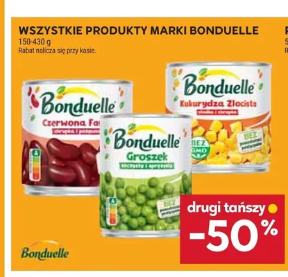 Kukurydza złocista Bonduelle promocja w Stokrotka