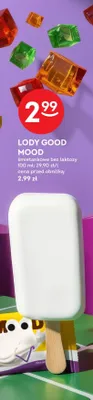 Lody GOOD MOOD śmietankowe bez laktozy promocja w Żabka
