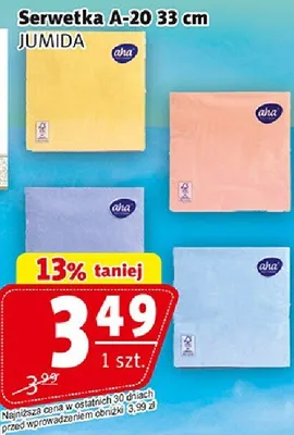 Serwetka A-20 33cm Jumida promocja w Prim Market