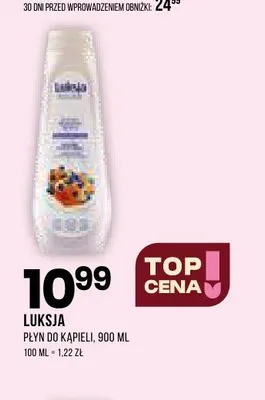 Płyn do kąpieli Luksja promocja w Drogerie Natura