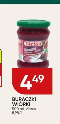 Buraczki wiórki Victus promocja w Chata Polska