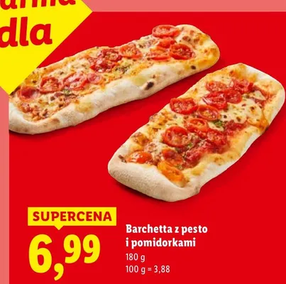 Barchetta z pesto i pomidorkami promocja w Lidl