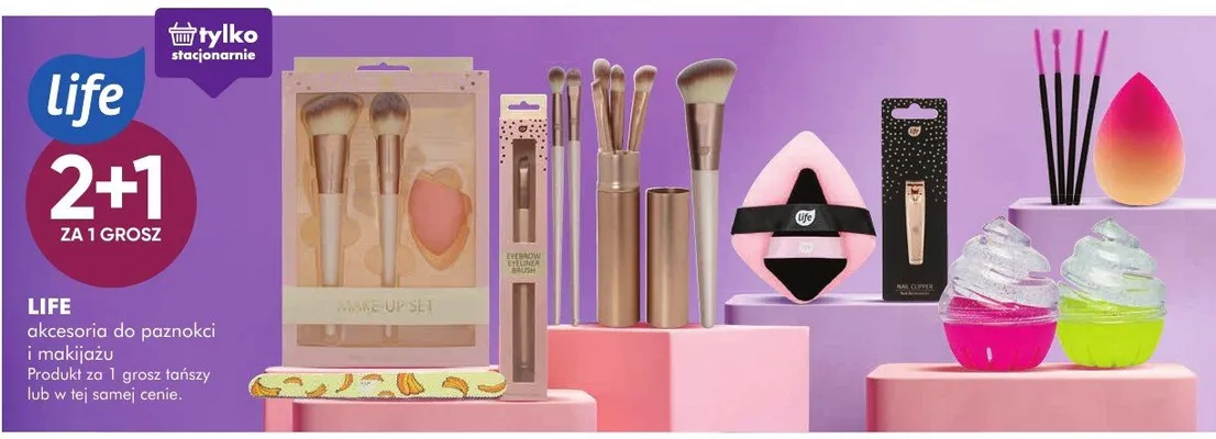 Akcesoria do paznokci i makijażu promocja w Super-Pharm