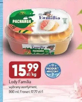 Lody Familia Froneri promocja w Avita