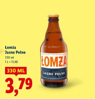 Piwo Jasne Pełne promocja w Lidl