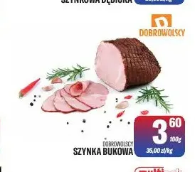 Szynka bukowa Dobrowolscy promocja w Tomi Markt