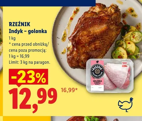 Indyk - golonka Rzeźnik promocja w Lidl
