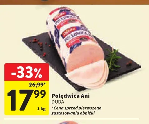 Polędwica Ani Duda promocja w Intermarche