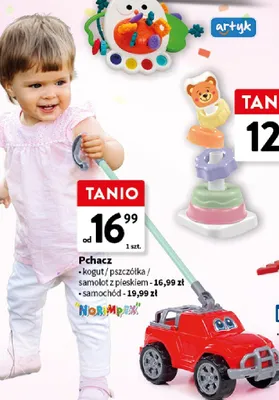 Pchacz samolot z pieskiem NORIMPEX promocja w Intermarche