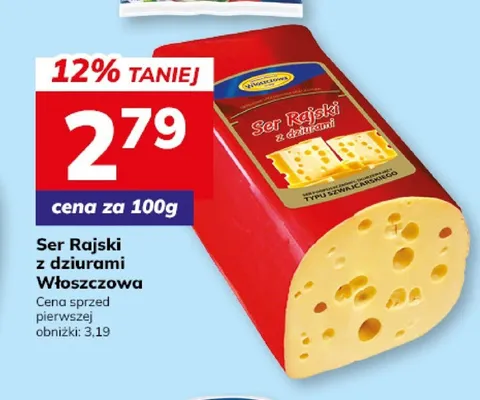 Ser Rajski z dziurami promocja w Hitpol