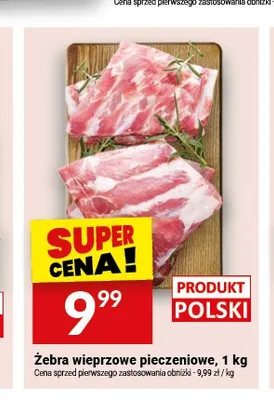 Żebra wieprzowe pieczeniowe promocja w Twój Market