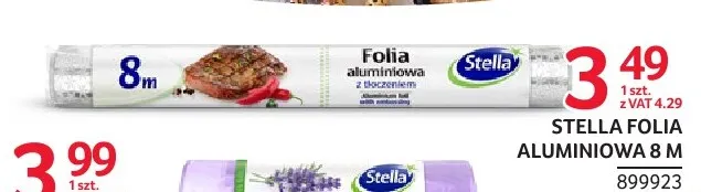 Folia aluminiowa 8 m Stella promocja w Selgros