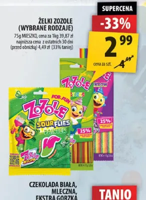 Żelki Zozole Mieszko promocja w Arhelan