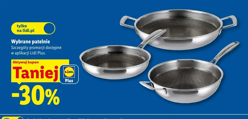 Patelnie promocja w Lidl