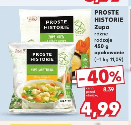 Zupa jarzynowa Proste Historie promocja w Kaufland