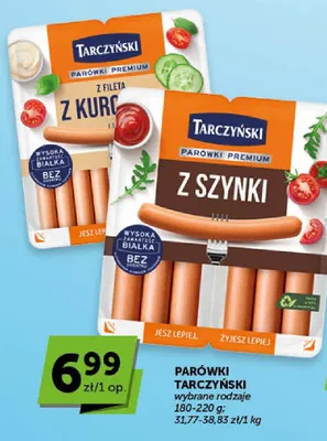 Parówki premium z kurczaka promocja w Groszek