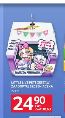 Zestaw Zaadoptuj Szczeniaczka Little Live Pets promocja w Selgros