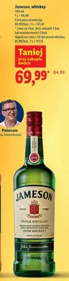 Whiskey 0,7 l promocja w Lidl