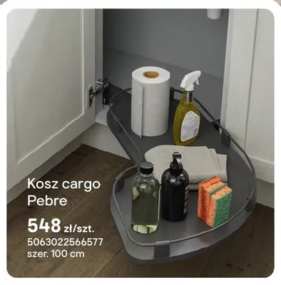 Kosz cargo Pebre szer. 100cm promocja w Castorama