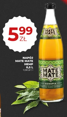 Napój Mate Mate Hemp promocja w Duży Ben