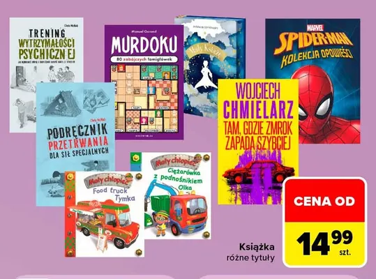 Książka promocja w Carrefour Market