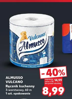 Ręcznik kuchenny Almusso Vulcano promocja w Kaufland