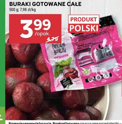 Buraki gotowane całe promocja w Stokrotka