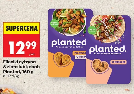 Kebab Planted promocja w Biedronka