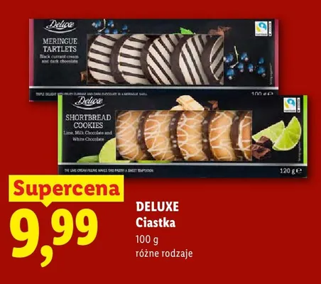 Ciastka Deluxe Meringue Tartlets promocja w Lidl