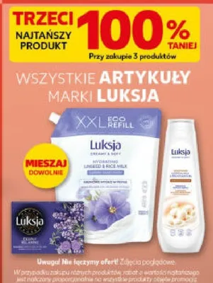 Artykuły różne rodzaje Luksja promocja w Kaufland