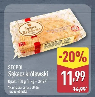 Sekacz królewski promocja w Aldi