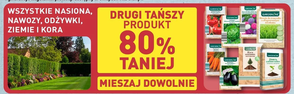 Nasiona, nawozy, odżywki, ziemie i kora promocja w Aldi